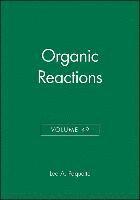 bokomslag Organic Reactions, Volume 49