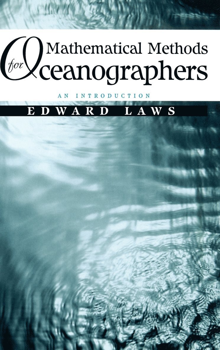 Mathematical Methods for Oceanographers 1