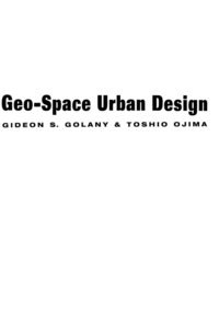 bokomslag Geo-Space Urban Design