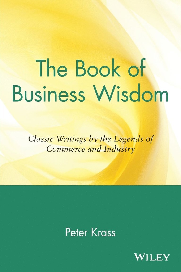 The Book of Business Wisdom 1