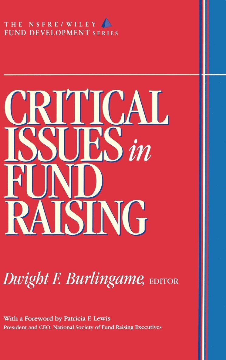 Critical Issues in Fund Raising 1