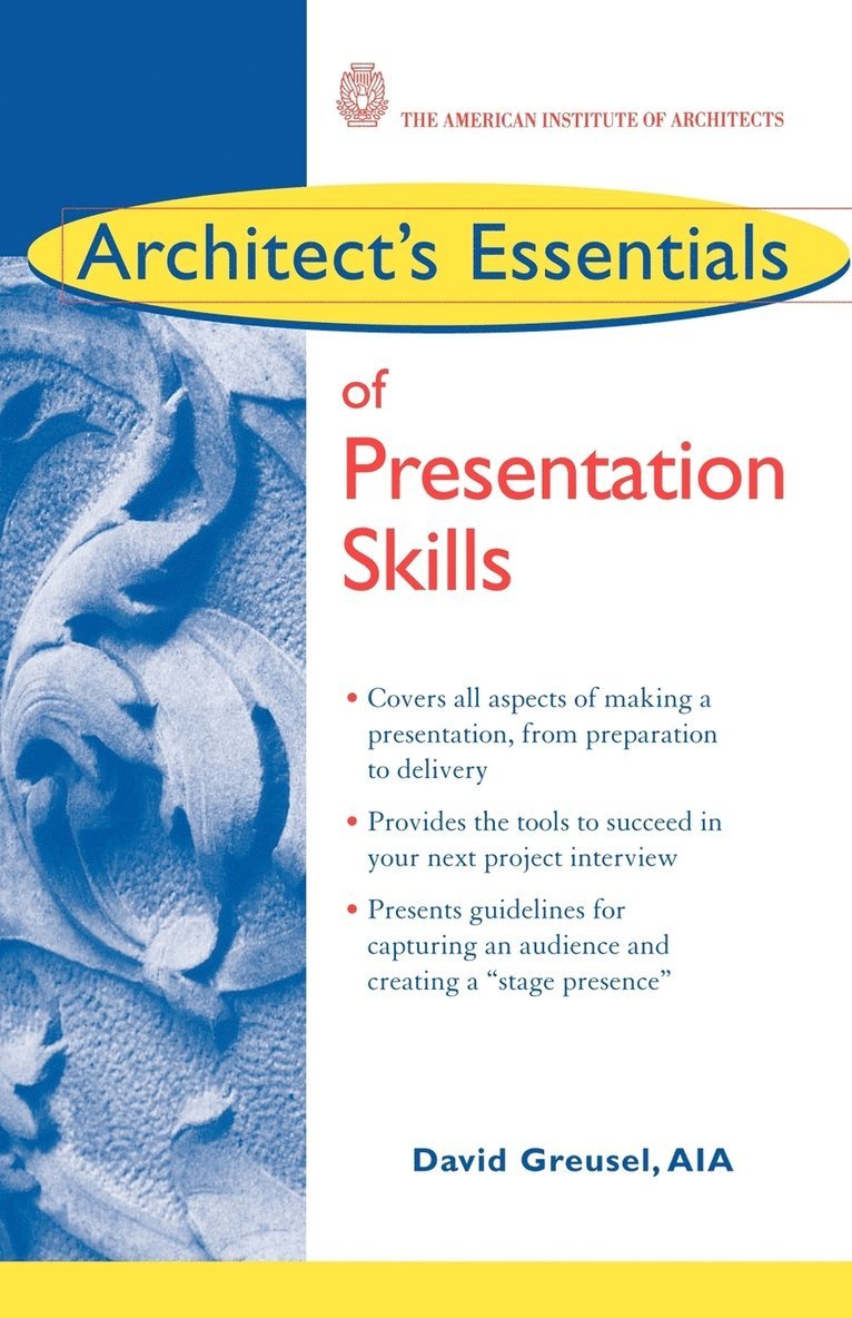 Architect's Essentials of Presentation Skills 1