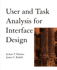 bokomslag User and Task Analysis for Interface Design