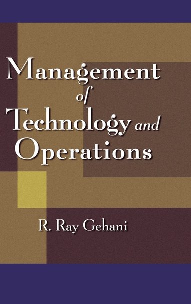 bokomslag Management of Technology and Operations