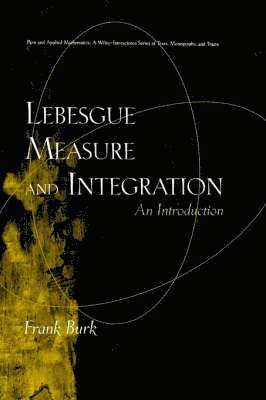 Lebesgue Measure and Integration 1