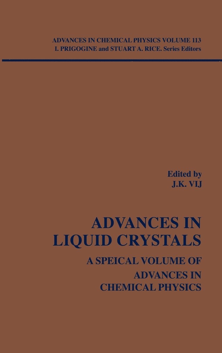 Advances in Liquid Crystals 1