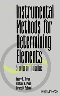 bokomslag Instrumental Methods for Determining Elements