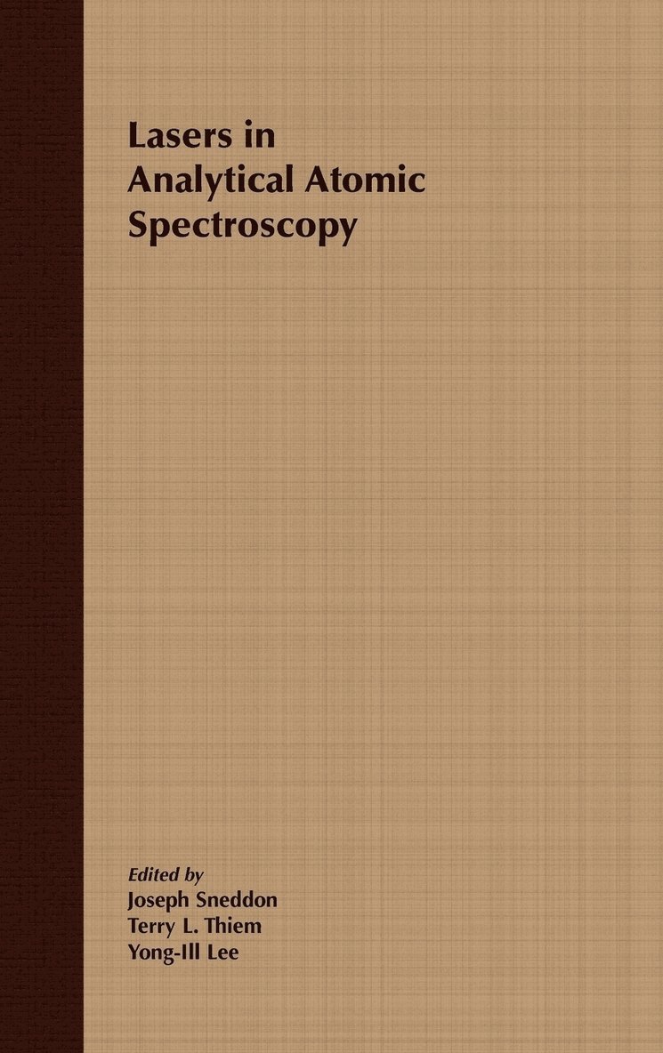 Lasers in Analytical Atomic Spectroscopy