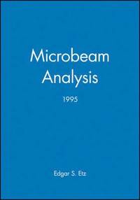 bokomslag Microbeam Analysis-1995