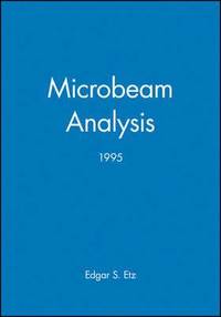bokomslag Microbeam Analysis-1995