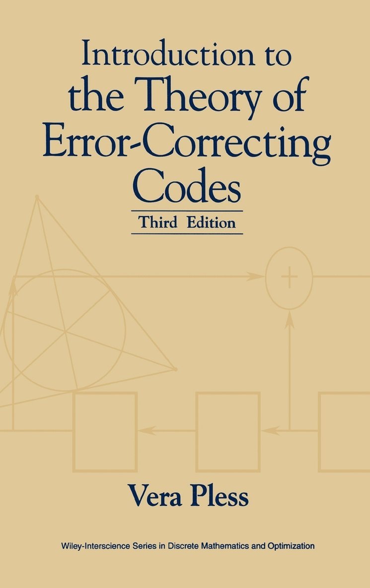Introduction to the Theory of Error-Correcting Codes 1