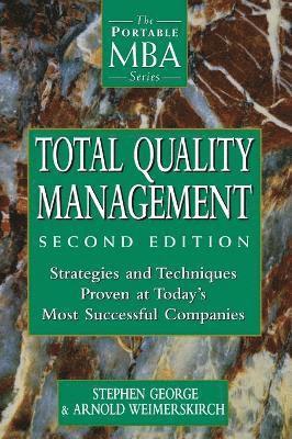 bokomslag Total Quality Management