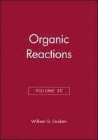 bokomslag Organic Reactions, Volume 20