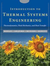 bokomslag Introduction to Thermal Systems Engineering