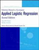 Solutions Manual to accompany Applied Logistic Regression 1