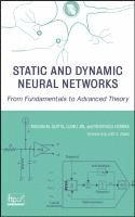 bokomslag Static and Dynamic Neural Networks