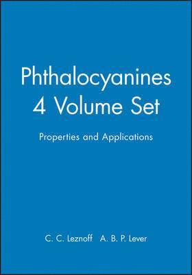 C. C. Leznoff, C. C. Leznoff, A. B. P. Lever - Phthalocyanines, Set, Inbunden