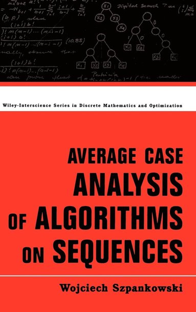 bokomslag Average Case Analysis of Algorithms on Sequences