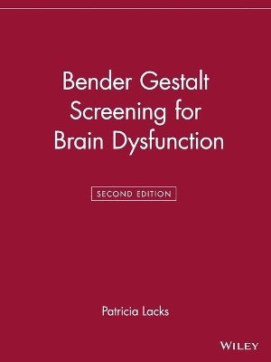 bokomslag Bender Gestalt Screening for Brain Dysfunction