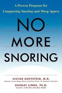 bokomslag No More Snoring