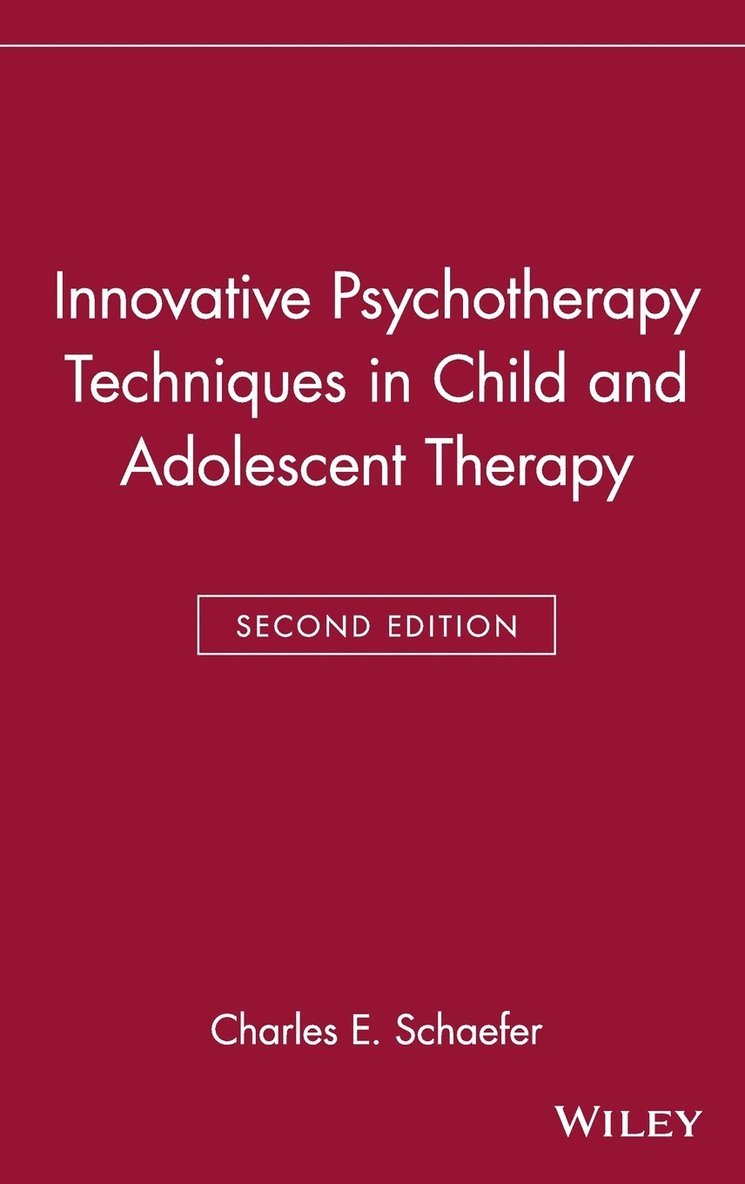 Innovative Psychotherapy Techniques in Child and Adolescent Therapy 1