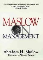 Maslow on Management 1