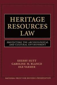 bokomslag Heritage Resources Law