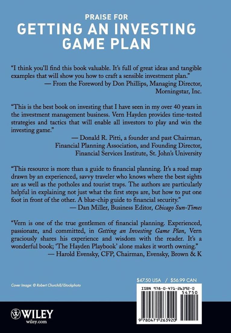 Hayden, Heller, Webber - Getting an Investing Game Plan: Creating It, Working It, Winning It, Inbunden