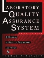 bokomslag The Laboratory Quality Assurance System