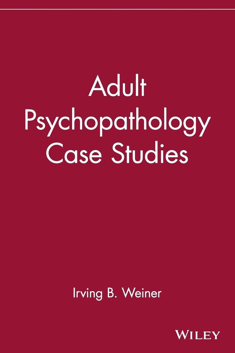 Adult Psychopathology Case Studies 1