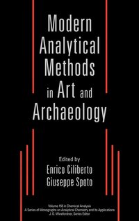 bokomslag Modern Analytical Methods in Art and Archeology