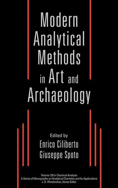 bokomslag Modern Analytical Methods in Art and Archeology