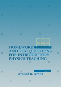bokomslag Homework and Test Questions for Introductory Physics Teaching