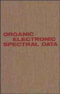 bokomslag Organic Electronic Spectral Data, Volume 29, 1987