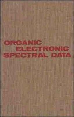 John P. Phillips, Dallas Bates, Henry Feuer, B. S. Thyagarajan, John P Phillips, B S Thyagarajan - Organic Electronic Spectral Data, Volume 29, 1987, Inbunden