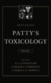 Eula Bingham - Patty's Toxicology, 5th Edition, 8 Volume + Index Set, 5th Edition, Inbunden