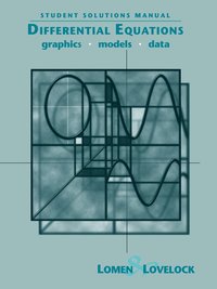 bokomslag Student Solutions Manual to accompany Differential Equations: Graphics, Models, Data