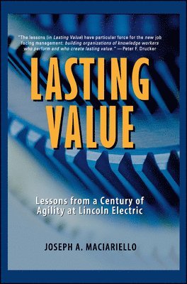 Joseph A. Maciariello, Maciariello, Joseph A Maciariello - Lasting Value, Inbunden