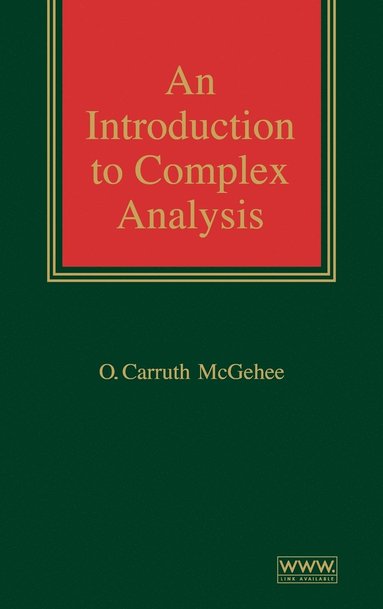 bokomslag An Introduction to Complex Analysis