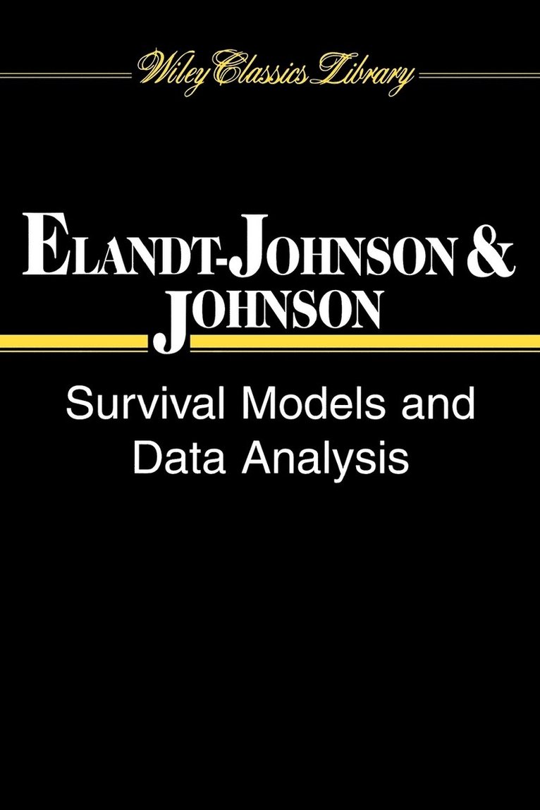 Survival Models and Data Analysis 1