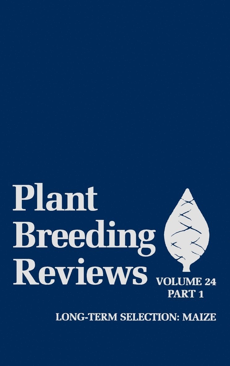 Plant Breeding Reviews, Volume 24, Part 1 1