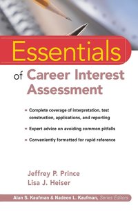bokomslag Essentials of Career Interest Assessment
