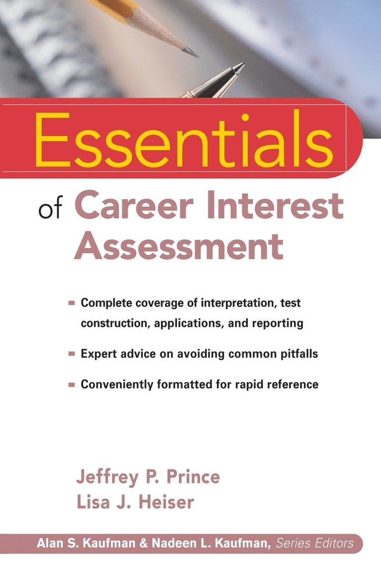 Essentials of Career Interest Assessment 1