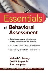 bokomslag Essentials of Behavioral Assessment