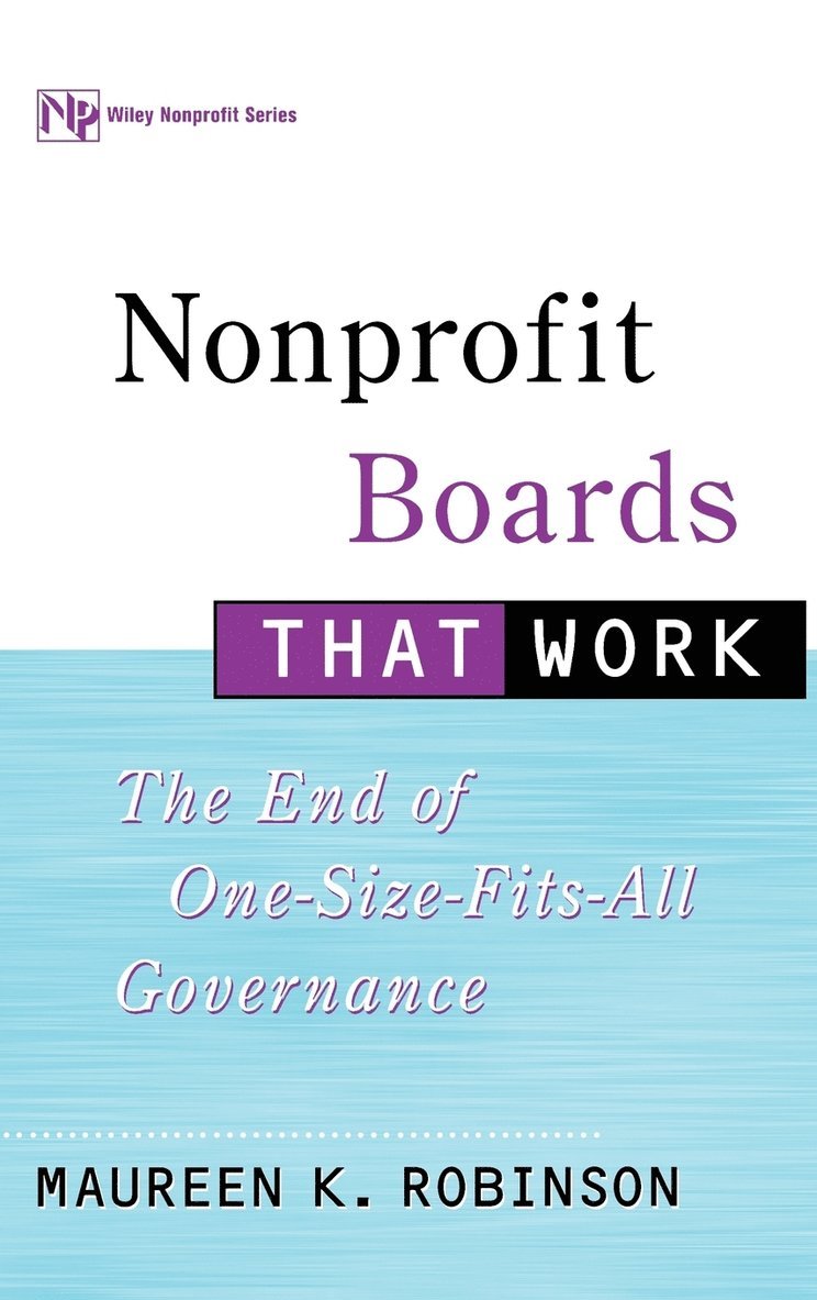 Nonprofit Boards That Work 1