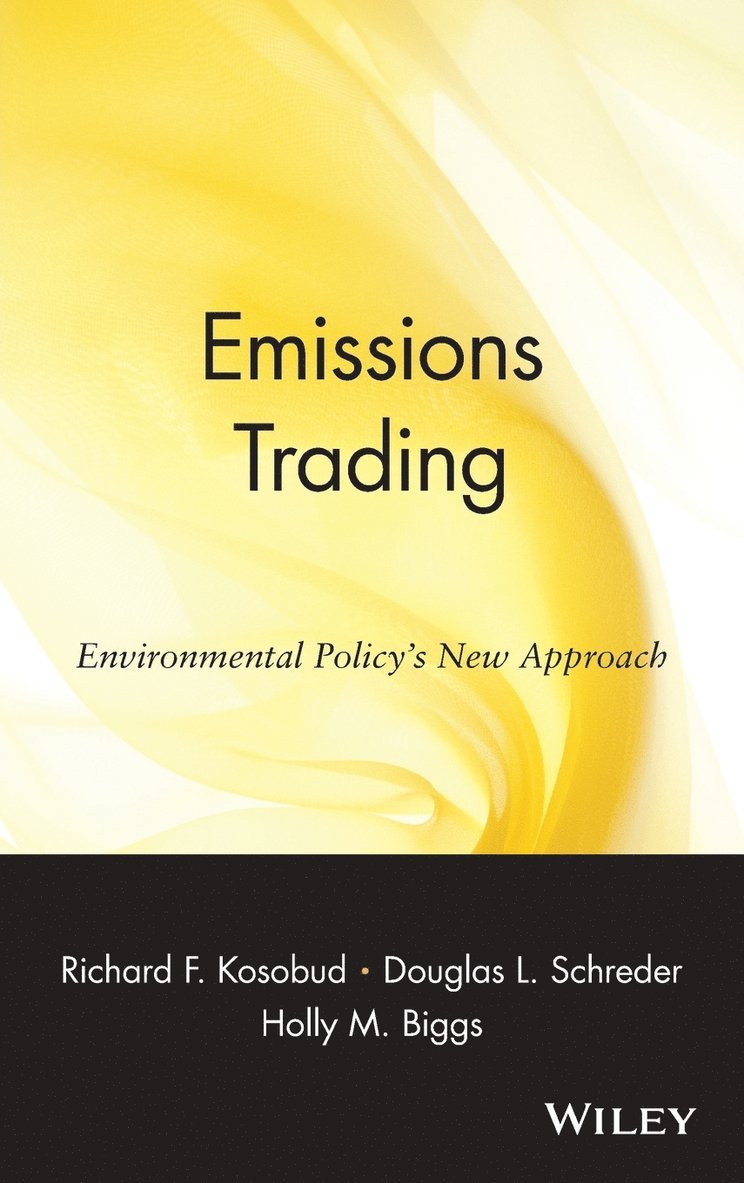 Kosobud, Richard F. Kosobud, Richard F Kosobud - Emissions Trading, Inbunden