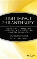 bokomslag High Impact Philanthropy