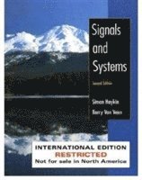 bokomslag Signals and Systems, International Edition
