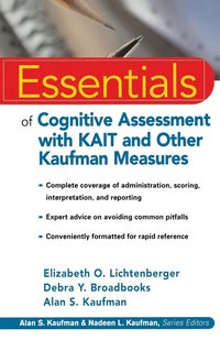 bokomslag Essentials of Cognitive Assessment with KAIT and Other Kaufman Measures