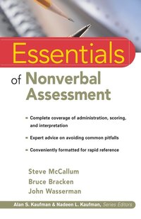 bokomslag Essentials of Nonverbal Assessment